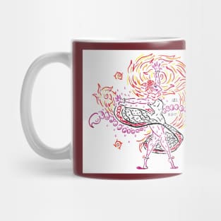 Twin Tail Fire Dance Mug